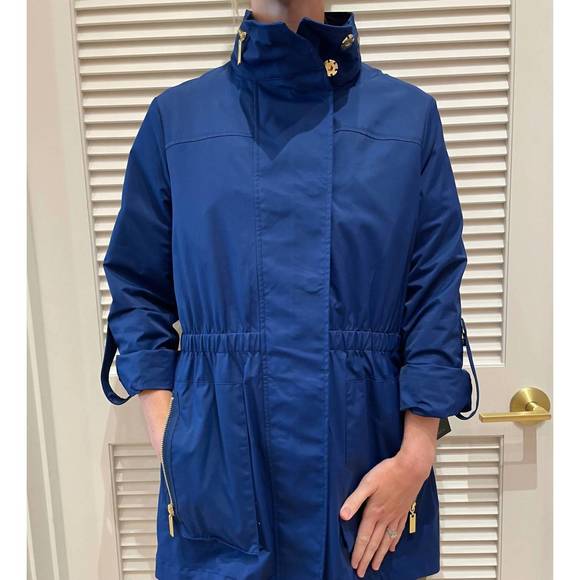 NIKKI JONES Jackets & Coats New Nikki Jones Cinched Waist Rain